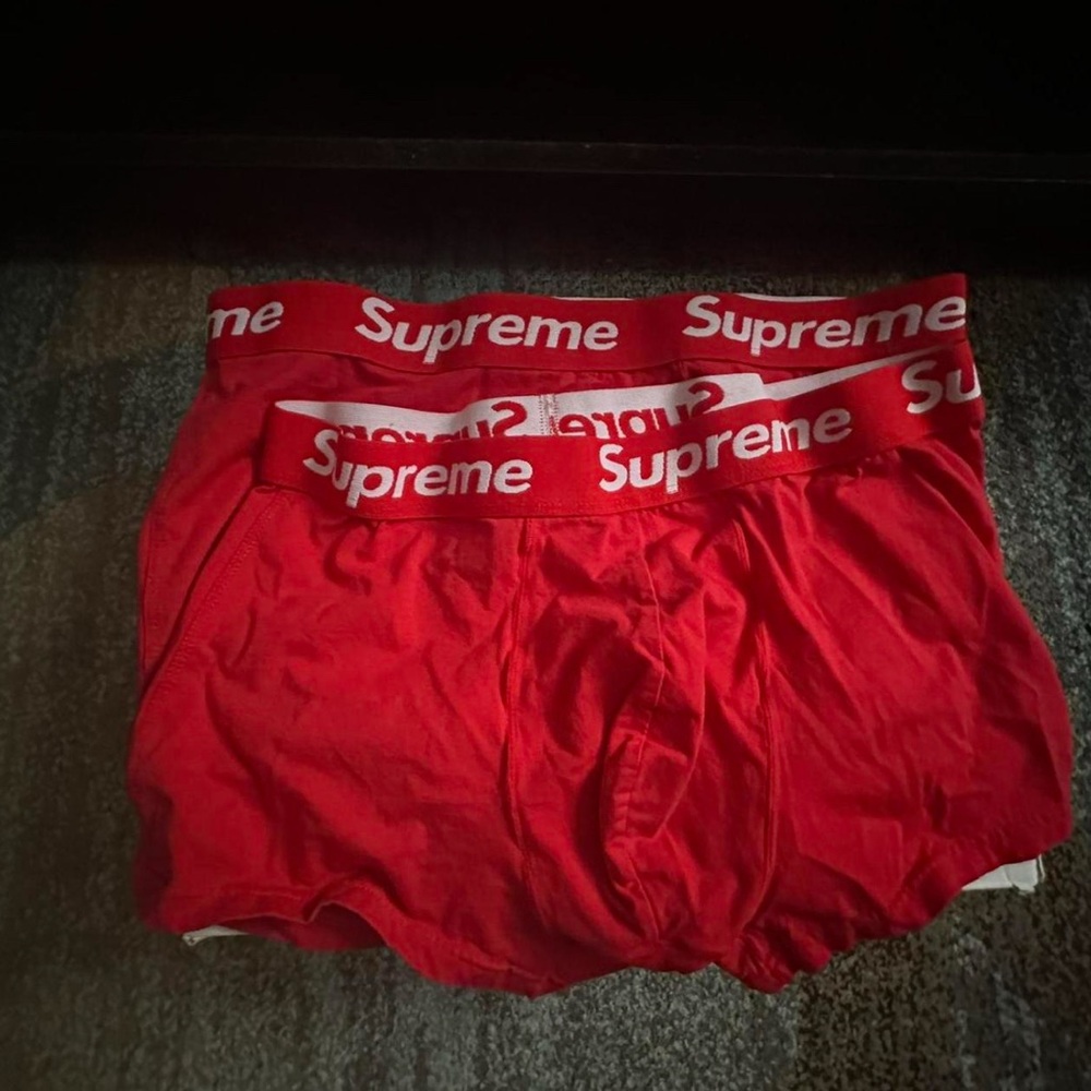 Supreme Men's Red Boxer